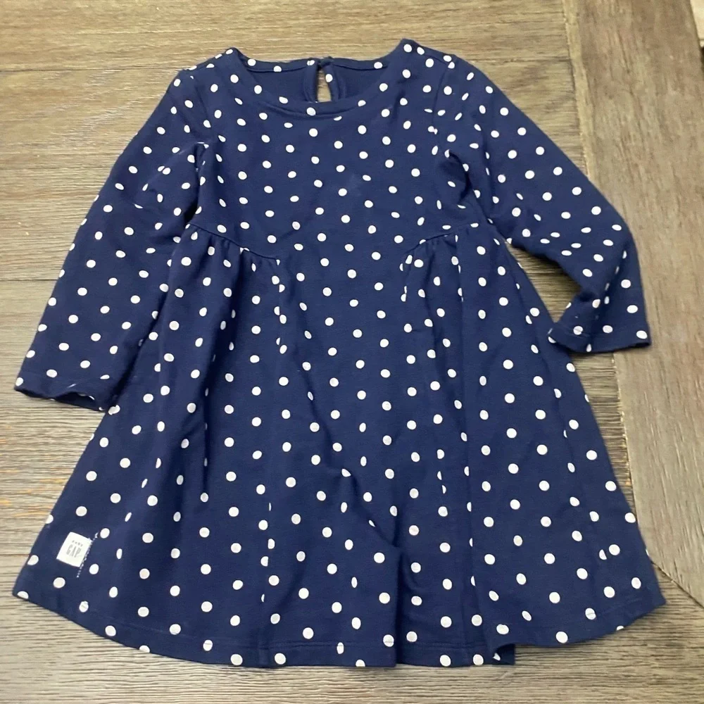 Baby Gap Toddler Polk-A-Dot Skater Dress 2T